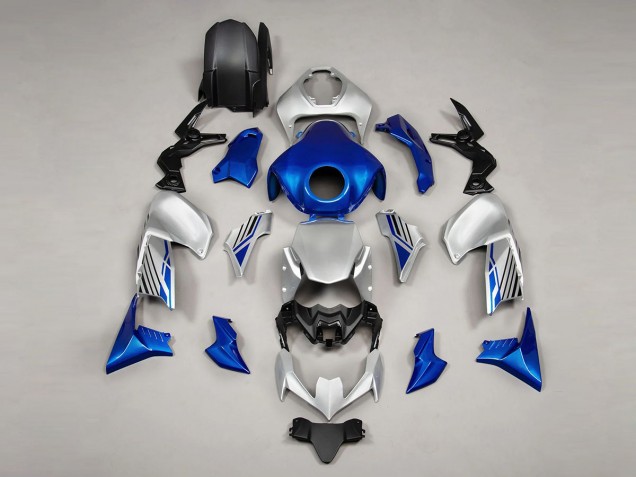 Carenagens Moto Kawasaki Z900 2020-2024 - Azul Prata