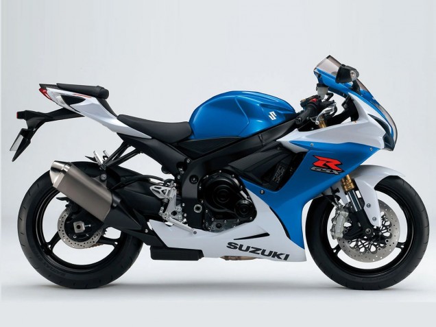 Carenagens Moto Suzuki GSXR 600/750 2011-2024 - Branco Azul Preto Vermelho