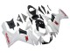 Carenagens Moto Suzuki GSXR 600/750 2011-2024 - Branco Preto Brilhante Vermelho Decal