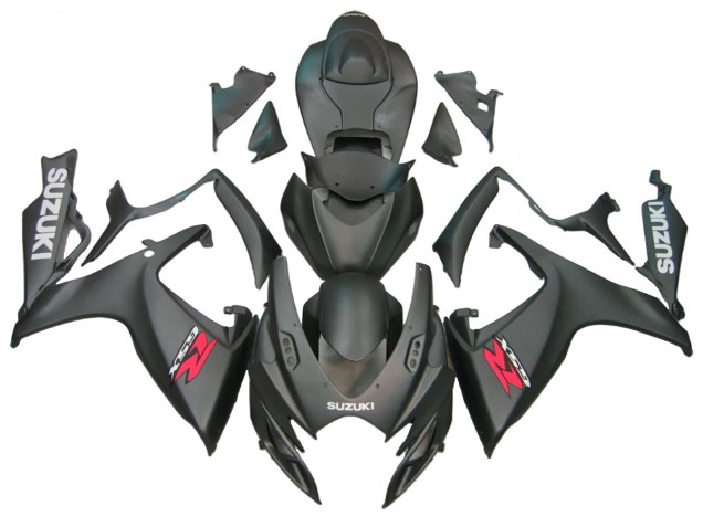 Carenagens Moto Suzuki GSXR 600/750 2006-2007 - Preto Fosco