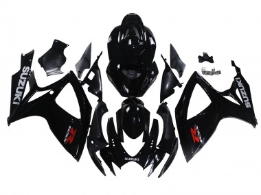Carenagens Moto Suzuki GSXR 600/750 2006-2007 - Preto Brilhante