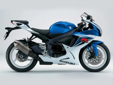 Carenagens Moto Suzuki GSXR 600/750 2011-2024 - Azul Branco