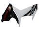 Carenagens Moto Suzuki GSXR 600/750 2011-2024 - Branco Preto Brilhante