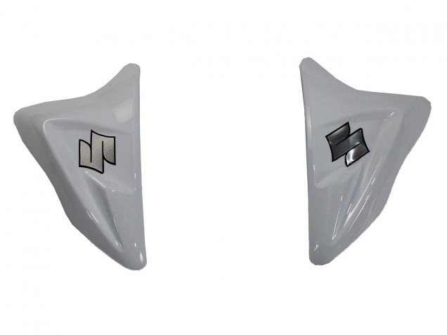 Carenagens Moto Suzuki GSXR 600/750 2011-2024 - Branco Preto Brilhante