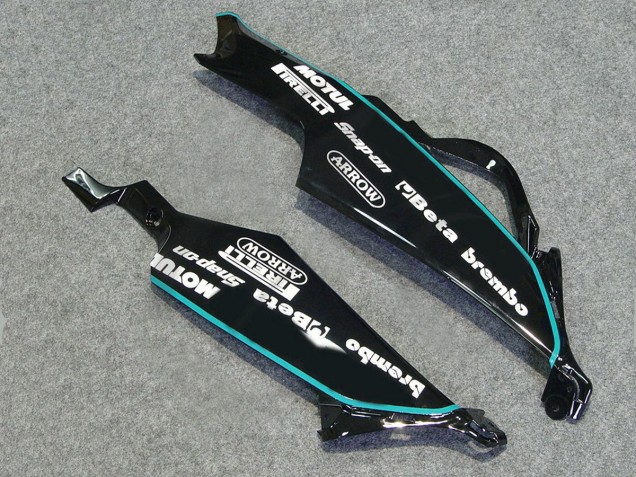 Carenagens Moto Suzuki GSXR 600/750 2006-2007 - Branco Azul Amarelo Corona Alstare