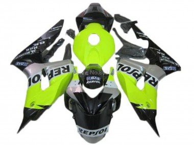 Carenagens Moto Honda CBR1000RR 2006-2007 - Verde Prata Preto Brilhante Repsol