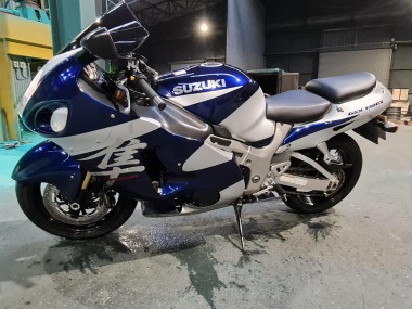 Carenagens Moto Suzuki GSXR 1300 Hayabusa 1996-2007 - Azul Branco