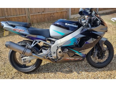 Carenagens Moto Kawasaki Ninja ZX9R 2002-2003 - Azul Prata