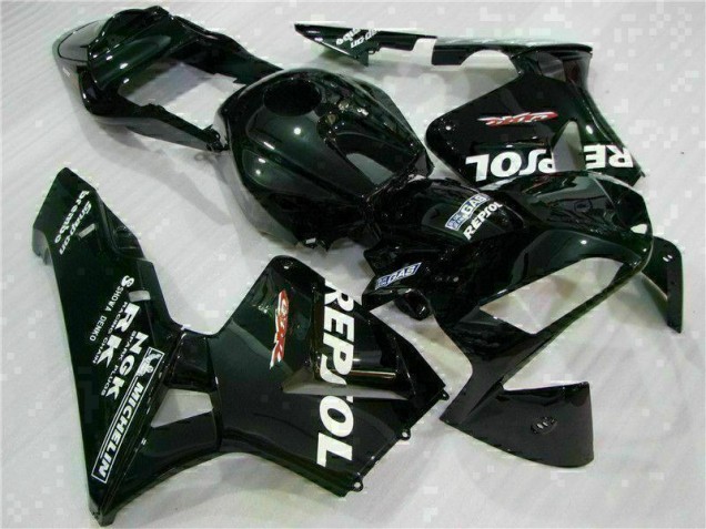 Plástico Honda CBR 600RR 2003-2004 - Preto Plástico Honda CBR 600RR 2003-2004 - Preto