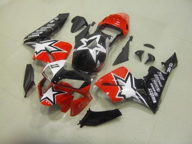 Plástico Honda CBR 600RR 2003-2004 - Preto Vermelho