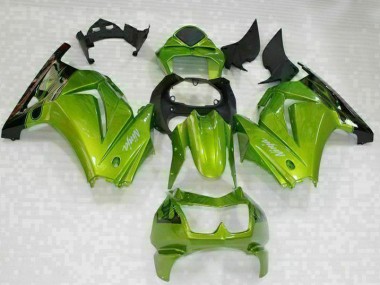 Plástico Kawasaki EX250 2008-2012 - Verde Preto