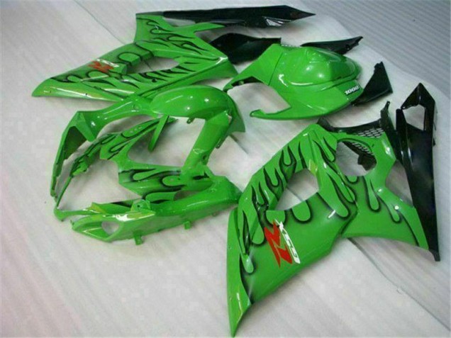 Plástico Suzuki GSXR 1000 K5 2005-2006 - Verde Plástico Suzuki GSXR 1000 K5 2005-2006 - Verde