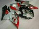 Plástico Suzuki GSXR 1000 K5 2005-2006 - Vermelho Branco Plástico Suzuki GSXR 1000 K5 2005-2006 - Vermelho Branco