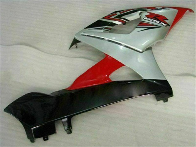 Plástico Suzuki GSXR 1000 K5 2005-2006 - Vermelho Branco Plástico Suzuki GSXR 1000 K5 2005-2006 - Vermelho Branco
