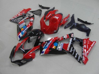 Plástico Suzuki GSXR 1000 K7 2007-2008 - Vermelho