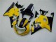 Plástico Suzuki GSXR 600 / 750 K1 K2 K3 2001-2003 - Amarelo Plástico Suzuki GSXR 600 / 750 K1 K2 K3 2001-2003 - Amarelo