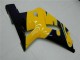 Plástico Suzuki GSXR 600 / 750 K1 K2 K3 2001-2003 - Amarelo Plástico Suzuki GSXR 600 / 750 K1 K2 K3 2001-2003 - Amarelo