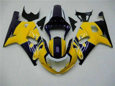 Plástico Suzuki GSXR 600 / 750 K1 K2 K3 2001-2003 - Amarelo