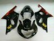 Plástico Suzuki GSXR 600 / 750 K1 K2 K3 2001-2003 - Preto