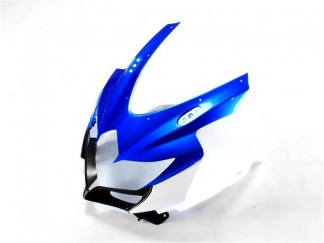 Plástico Suzuki GSXR 600 / 750 K11 2011-2021 - Azul Branco Plástico Suzuki GSXR 600 / 750 K11 2011-2021 - Azul Branco