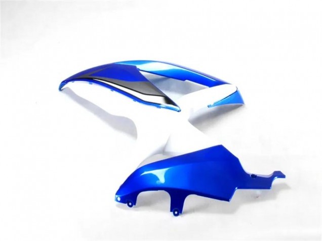 Plástico Suzuki GSXR 600 / 750 K11 2011-2021 - Azul Branco Plástico Suzuki GSXR 600 / 750 K11 2011-2021 - Azul Branco