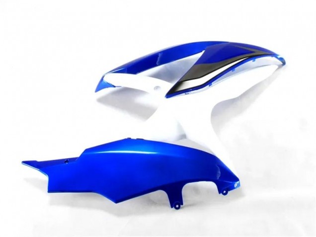 Plástico Suzuki GSXR 600 / 750 K11 2011-2021 - Azul Branco Plástico Suzuki GSXR 600 / 750 K11 2011-2021 - Azul Branco