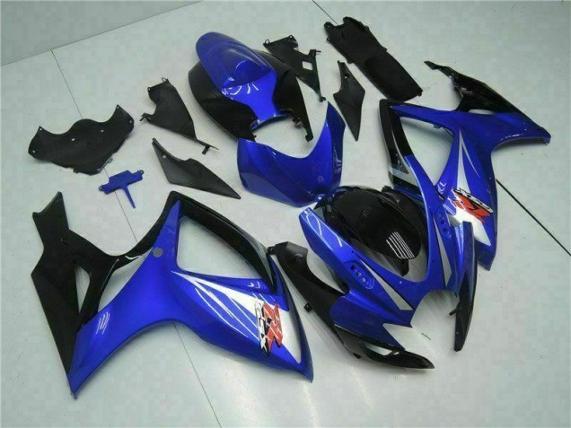 Plástico Suzuki GSXR 600 / 750 K6 2006-2007 - Azul Plástico Suzuki GSXR 600 / 750 K6 2006-2007 - Azul
