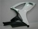 Plástico Suzuki GSXR 600 / 750 K6 2006-2007 - Branco Prata Plástico Suzuki GSXR 600 / 750 K6 2006-2007 - Branco Prata