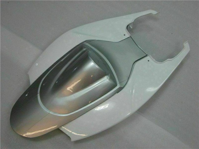 Plástico Suzuki GSXR 600 / 750 K6 2006-2007 - Branco Prata Plástico Suzuki GSXR 600 / 750 K6 2006-2007 - Branco Prata