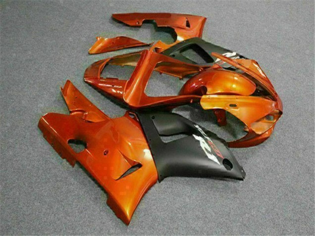 Plástico Yamaha R1 2000-2001 - Laranja Plástico Yamaha R1 2000-2001 - Laranja