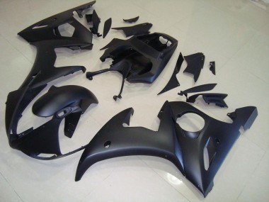 Plástico Yamaha R6 2003-2005 - Preto Fosco