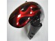 Plástico Yamaha R6 2003-2005 - Preto Vermelho Chama Plástico Yamaha R6 2003-2005 - Preto Vermelho Chama