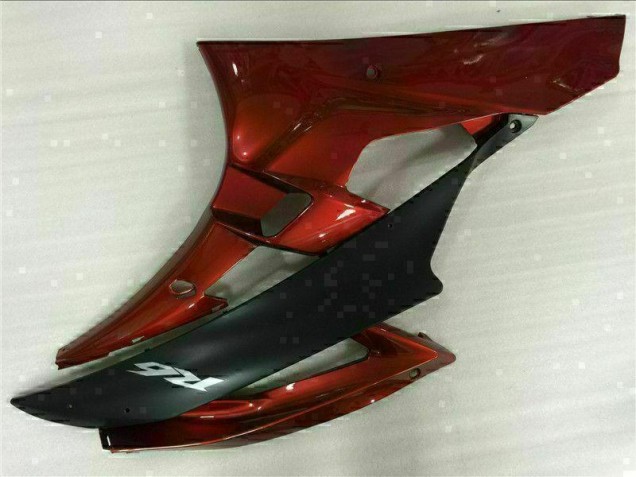 Plástico Yamaha R6 2006-2007 - Vermelho Plástico Yamaha R6 2006-2007 - Vermelho