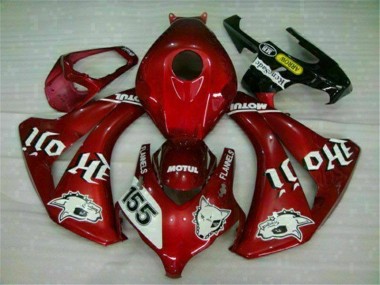Plásticos Honda CBR 1000RR 2008-2011 - Vermelho