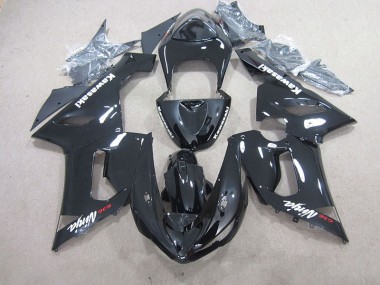 Plásticos Kawasaki ZX6R 2005-2006 - Preto Ninja 636