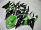 Plásticos Kawasaki ZX6R 2013-2018 - Verde Preto