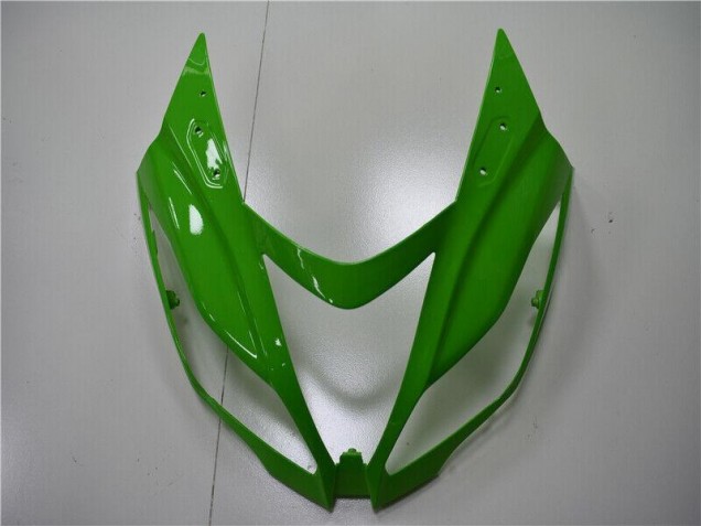 Plásticos Kawasaki ZX6R 2013-2018 - Verde Preto