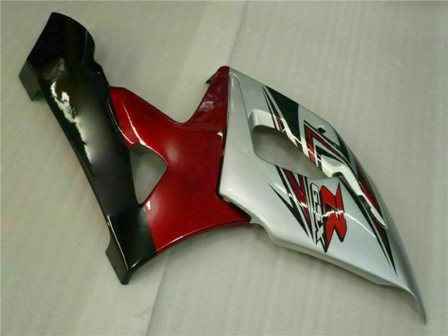 Plásticos Suzuki GSXR 1000 K5 2005-2006 - Vermelho Branco Plásticos Suzuki GSXR 1000 K5 2005-2006 - Vermelho Branco