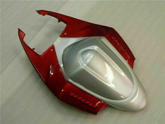 Plásticos Suzuki GSXR 1000 K5 2005-2006 - Vermelho Branco Plásticos Suzuki GSXR 1000 K5 2005-2006 - Vermelho Branco