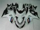 Plásticos Suzuki GSXR 1000 K9 2009-2016 - Branco Preto Plásticos Suzuki GSXR 1000 K9 2009-2016 - Branco Preto