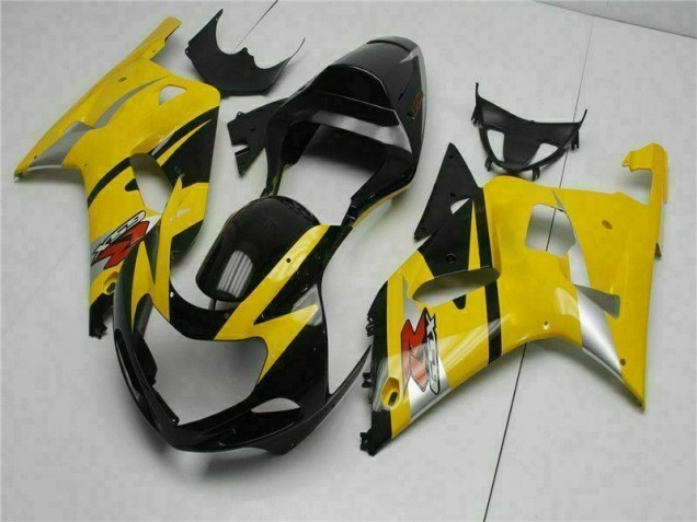 Plásticos Suzuki GSXR 600 / 750 K1 K2 K3 2001-2003 - Amarelo Plásticos Suzuki GSXR 600 / 750 K1 K2 K3 2001-2003 - Amarelo
