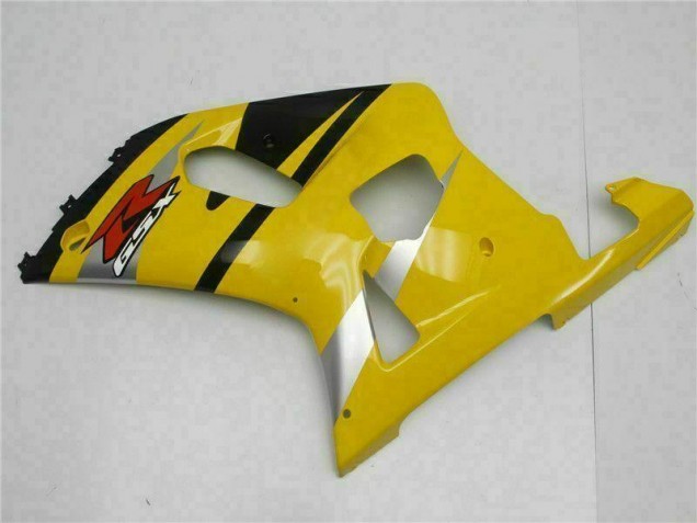 Plásticos Suzuki GSXR 600 / 750 K1 K2 K3 2001-2003 - Amarelo Plásticos Suzuki GSXR 600 / 750 K1 K2 K3 2001-2003 - Amarelo