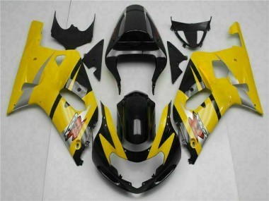 Plásticos Suzuki GSXR 600 / 750 K1 K2 K3 2001-2003 - Amarelo