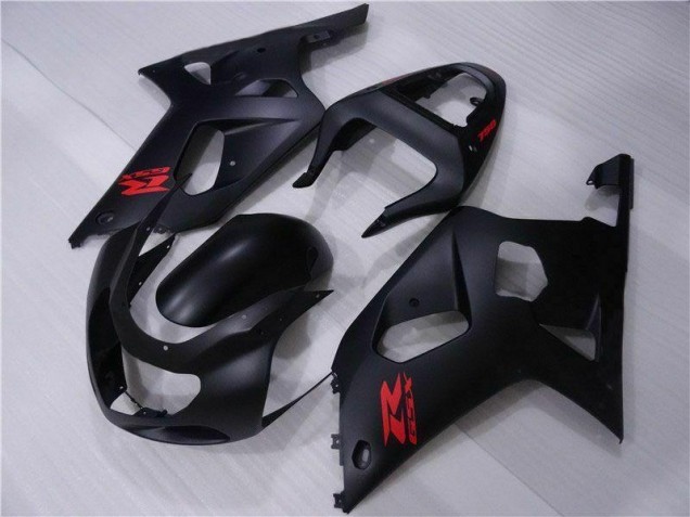 Plásticos Suzuki GSXR 600 / 750 K1 K2 K3 2001-2003 - Preto Plásticos Suzuki GSXR 600 / 750 K1 K2 K3 2001-2003 - Preto