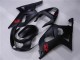 Plásticos Suzuki GSXR 600 / 750 K1 K2 K3 2001-2003 - Preto Plásticos Suzuki GSXR 600 / 750 K1 K2 K3 2001-2003 - Preto