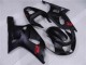 Plásticos Suzuki GSXR 600 / 750 K1 K2 K3 2001-2003 - Preto Plásticos Suzuki GSXR 600 / 750 K1 K2 K3 2001-2003 - Preto