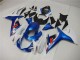 Plásticos Suzuki GSXR 600 / 750 K11 2011-2021 - Azul Branco Plásticos Suzuki GSXR 600 / 750 K11 2011-2021 - Azul Branco