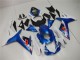 Plásticos Suzuki GSXR 600 / 750 K11 2011-2021 - Azul Branco Plásticos Suzuki GSXR 600 / 750 K11 2011-2021 - Azul Branco