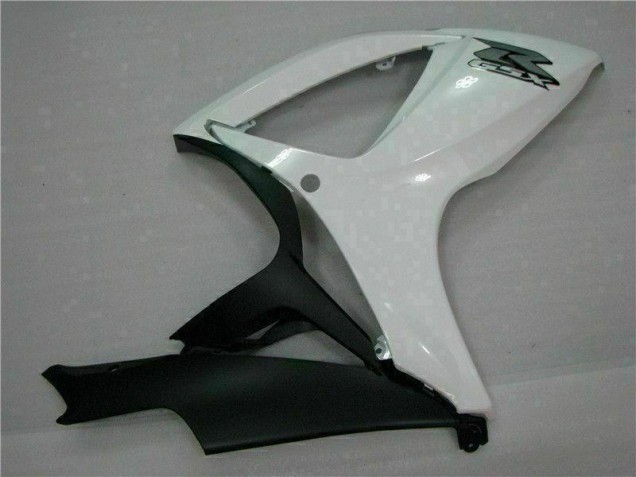 Plásticos Suzuki GSXR 600 / 750 K6 2006-2007 - Branco Prata Plásticos Suzuki GSXR 600 / 750 K6 2006-2007 - Branco Prata