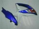 Plásticos Suzuki GSXR 600 / 750 K8 2008-2010 - Azul Branco Plásticos Suzuki GSXR 600 / 750 K8 2008-2010 - Azul Branco